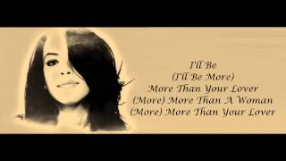 Aaliyah  More Than a Woman Lyrics HD [upl. by Jyoti]