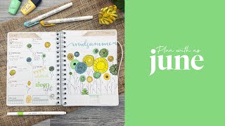 PLAN WITH ME  June [upl. by Sashenka]