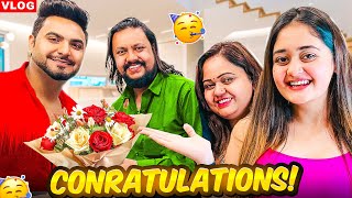 🤩Congratulations￼ parasthakralvlogs6489 For Engagement from Bindass Kavya and Family [upl. by Lina]