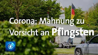 CoronaLage vor Pfingsten Spahn mahnt zu Vorsicht [upl. by Horgan]