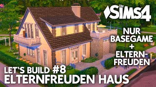 Die Sims 4 Haus bauen  Elternfreuden Familienhaus 8 Garten amp Bad deutsch [upl. by Durware340]