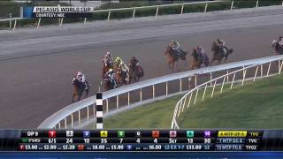 RECAP Arrogate Wins 2017 Pegasus World Cup [upl. by Zeuqcaj]