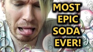 THE FIZZIEST DRINK EVER 20 Sodas mixed into one [upl. by Aleunam]