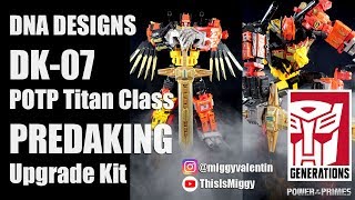 Unboxing DNA DK 07 Upgrade kit for POTP Titan Class PREDAKING [upl. by Airetal]