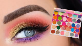 Juvias Place Culture Collection  Colorful Eyeshadow Tutorial [upl. by Ellohcin144]