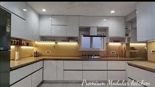 premium modular kitchen  modular kitchen in indore  modular kitchen tour 2023 [upl. by Lisette428]