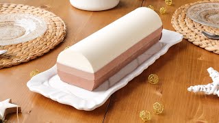 Bûche de Noël 3 chocolats [upl. by Yks]