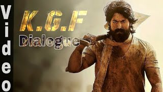 KGF Dialogue Video  KGF  Yash  KGF Dialogue WhatsApp status Tamil  LK Quotes [upl. by Assila]