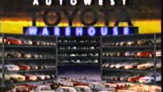 1990 Autowest Toyota Warehouse  Fremont CA commercial [upl. by Mussman816]