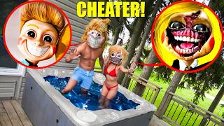 I CAUGHT MR AND MISS DELIGHT ON A HOT TUB DATE SHE CHEATED [upl. by Jennee]