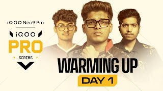 iQOO Pro Scrims  Warming up for iQOO India League 2024 LAN  Practice matches [upl. by Geier]