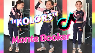 KOLORS  Monte Booker TikTok DANCE TUTORIAL [upl. by Nelleus]