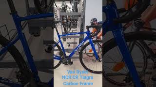 Van Rysel Road Bike  NCR CF Tiagra Blue cycling roadbike vanrysel decathlon [upl. by Adnovad]