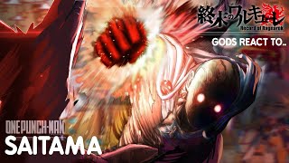 Gods react to Saitama  Record of Ragnarok amp One punch manOPM  Made by Yukra [upl. by Hendrika775]