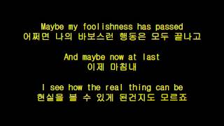 Richard Sanderson  Reality lyrics 한글 가사 [upl. by Krischer201]