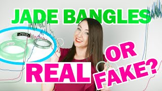 Is My Jade Bangle REAL Testing quotJadequot Bangles from Amazon [upl. by Benton]