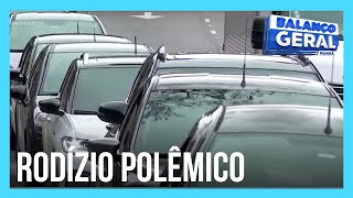 Motoristas divergem sobre isenção de rodízio a carros elétricos e híbridos em SP [upl. by Gnirps]