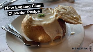 Best New England Clam Chowder Recipe  How to Make a New England Clam Chowder  Boston Clam Chowder [upl. by Eenwat857]