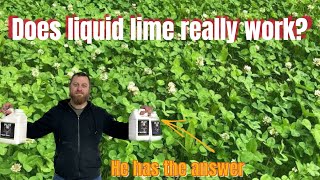 Does liquid lime for food plots really work Part 1 [upl. by Regnij722]