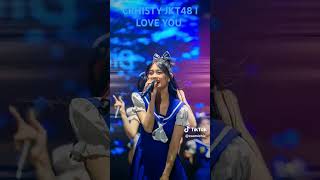 CHRISTY JKT 48 I LOVE YOU jkt48 chirstyjkt48 [upl. by Atilehs356]