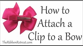 How to Attach a Clip to a Bow  TOTT Instructions [upl. by Yerffeg]