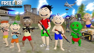 Bittu Sittu in Free Fire Max Game  Free Fire Cartoon Comedy Video  Free Fire 3D Animation [upl. by Olrac]