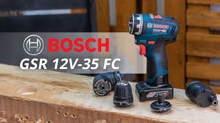 BOSCH GSR 12V35 FC Akku Bohrschrauber  Review [upl. by Yseulta435]