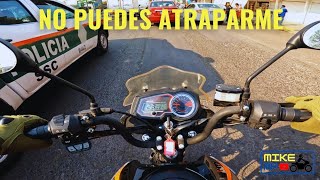 Conducción en CIUDAD de la LITHIUM 50 190CC DIVERTIDA Y CORRELONA 🏍 Mike MP [upl. by Delisle]