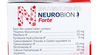 Neurobion Forte Tablet Uses  Dose  side effects price content explained in Hindi  in English [upl. by Olyhs]