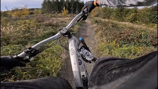 Hahnenklee Bikepark ALine Jumpline Flowline BikerX Erstes Video [upl. by Ianahs]