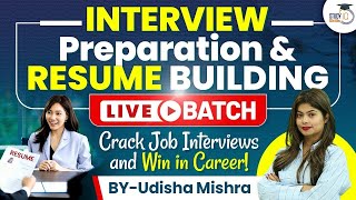 Interview Preparation amp Resume Preparation New Batch Starts today [upl. by Anoiek51]