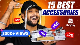 15 Best Men AccessoriesRingsChains on ShopsyFlipkart🔥 Men Jewellery Haul 2023  ONE CHANCE [upl. by Docila577]