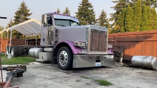 September 6 2024 видос на выходные работа в пятницу и чтото пошло не так Peterbilt 389 C15 Cat￼ [upl. by Jt]