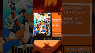 blue lock and haikyuu anime hindi dub confirm anime crunchyroll [upl. by Jamnes]