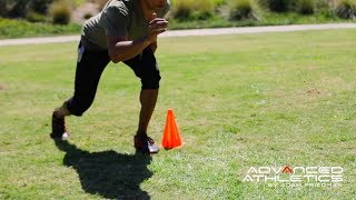 4Cone Agility Drill [upl. by Aerdnod]