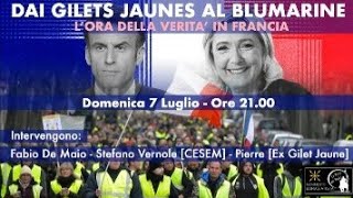 Dai GILETS JAUNES al BLUMARINE lora della verità in Francia [upl. by Carmela]