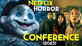 Most Haunted Resort KOLARENGEN  THE CONFERENCE 2023 Explained In Hindi  NETFLIX Spanish Horror [upl. by Dnaloy335]