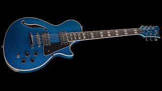 ESP Ltd Xtone PS1000 Blue Sparkle Electric Guitar Demo at Ultratone Guitars Fretted [upl. by Eniwtna388]