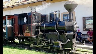 Čierny Hron Railway Slovakia  Dobroč to Šánske [upl. by Coster]