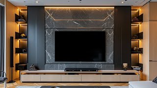 200 Stylish TV Wall Design ideas For Living room 2024  TV Wall Panel  TV Wall Decoration [upl. by Hamel]