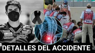 Detalles del accidente de Dean Berta Viñales piloto Español [upl. by Ahcsap]