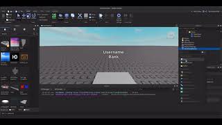 ROBLOX Name Tag Gui Tutorial [upl. by Aleina]