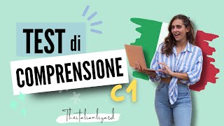 Test di comprensione di italiano  livello avanzato C1 [upl. by Idihc]