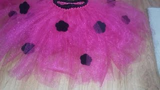 Tütü Etek Yapımı  Tütü Etek Nasıl Yapılır Türkçe  DIY Tutu [upl. by Hepsibah442]