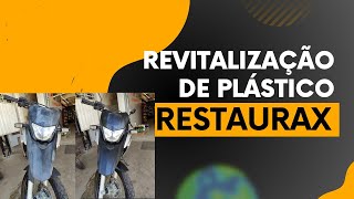 REVITALIZAÇÃO DO PLÁSTICO DA XRE 300 COM RESTAURAX DA VONIXX [upl. by Ecyac496]