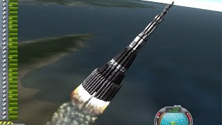 KSP Mars Ultra Direct Ludicrous single launch to Mars in Real Solar System [upl. by Jannelle801]