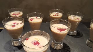 Cocktail Dînatoire pour Noël N°4 Verrine Velouté à la Châtaigne [upl. by Yerak]