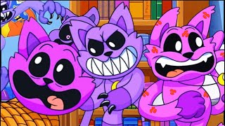 Smiling Critters React  CATNAP  A DARK LOVE STORY  DOG DAY  Poppy Playtime Cartoon Animation [upl. by Naicul]