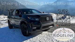 Honda Ridgeline offroad quotsnow questquot on Murdo Mountain [upl. by Gnoud]