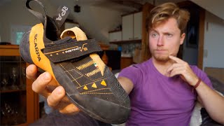 Scarpa Instinct VS In Depth Climbing Shoe Review [upl. by Iramaj]